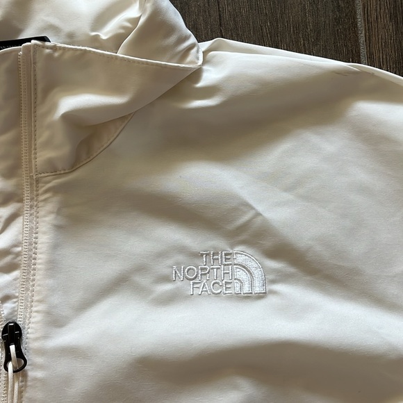 NEW The North Face Easy Wind Half Zip Pullover Jacket White Dune Size Large - Picture 6 of 12